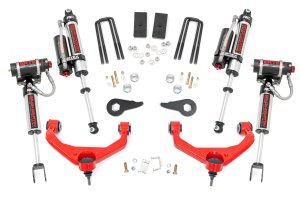 Chevrolet Silverado 3500 HD Suspension Lift Kit - Front + Rear - Rough Country - Vertex w/ Overloads - '11-'19